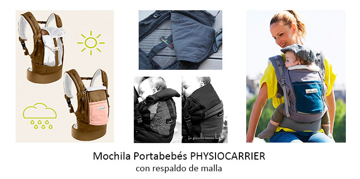 Mochila-Portabebés-Physiocarrier-Porteo-en-verano